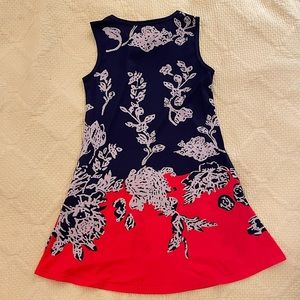 Sleeveless Flowy & Floral Print Dress